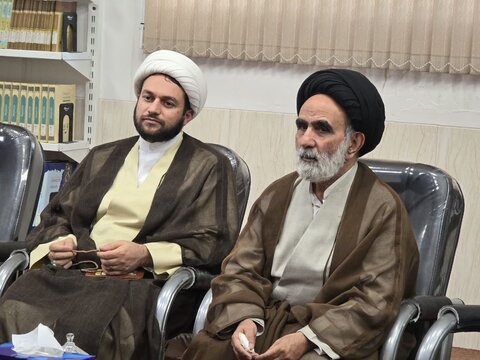 حضور حجت‌الاسلام  و المسلمین ربانی در مدیریت حوزه علمیه خواهران استان یزد