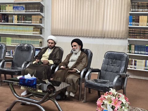 حضور حجت‌الاسلام  و المسلمین ربانی در مدیریت حوزه علمیه خواهران استان یزد