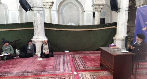 تصاویر/ مراسم افتتاحیه جلسات شرح نهج البلاغه در مدرسه عالی شهید مطهری