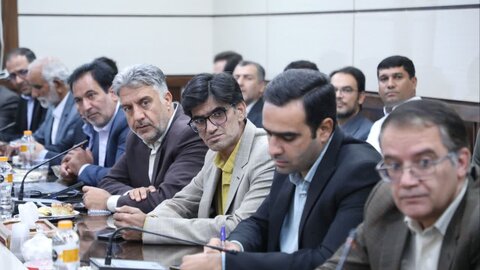 تصاویر/ نشست کارگروه توسعه شهرستان بهاباد