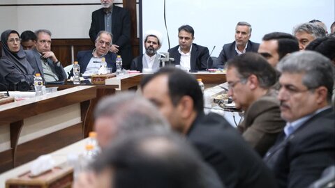 تصاویر/ نشست کارگروه توسعه شهرستان بهاباد