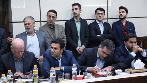 تصاویر/ نشست کارگروه توسعه شهرستان بهاباد