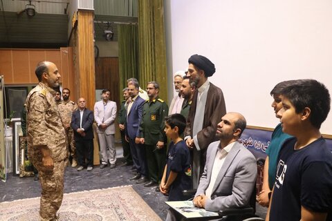 تصاویر/ معارفه فرمانده جدید گردان امام حسین (ع) اردکان