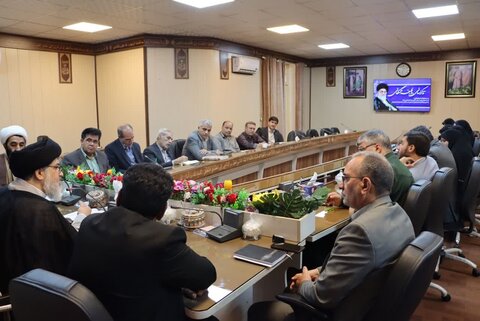 تصاویر/ برگزاری جلسه ستاد امر به معروف و نهی از منکر شهرستان بافق