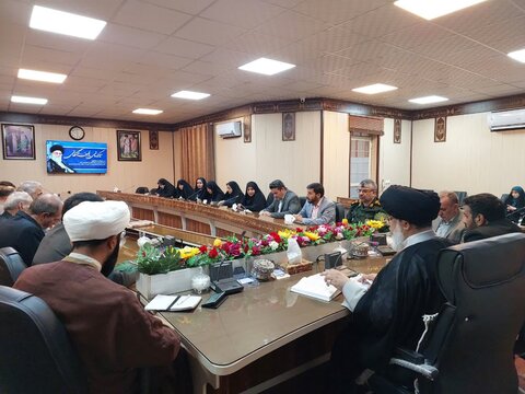 تصاویر/ برگزاری جلسه ستاد امر به معروف و نهی از منکر شهرستان بافق