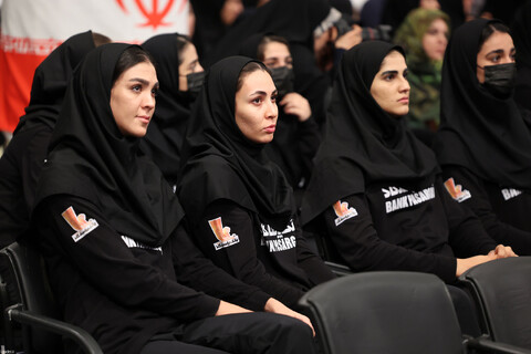 تصاویر/ دیدار قهرمانان و مدال‌آوران ورزشی و المپیادهای علمی جهانی با رهبر انقلاب