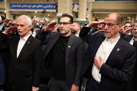 تصاویر/ دیدار قهرمانان و مدال‌آوران ورزشی و المپیادهای علمی جهانی با رهبر انقلاب