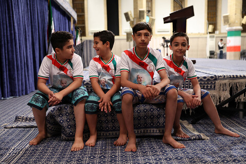 تصاویر/ دیدار قهرمانان و مدال‌آوران ورزشی و المپیادهای علمی جهانی با رهبر انقلاب