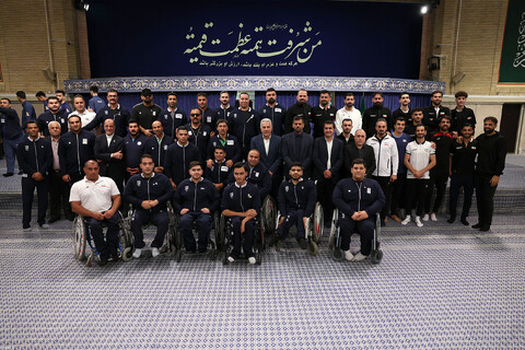 تصاویر/ دیدار قهرمانان و مدال‌آوران ورزشی و المپیادهای علمی جهانی با رهبر انقلاب