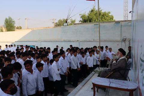 تصاویر/ ائمه جمعه استان بوشهر در جمع دانش آموزان مدارس