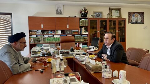 تصاویر / دیدار استاندار،ومدیر کل اوقاف استان قزوین با رئیس سازمان اوقاف وامور خیریه کشور