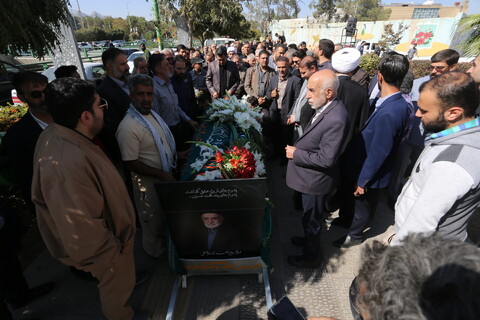 تصاویر / مراسم تشییع پدر شهیدان نادرالاصلی در اصفهان