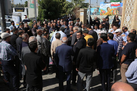 تصاویر / مراسم تشییع پدر شهیدان نادرالاصلی در اصفهان