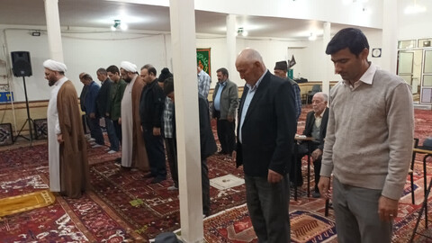 تصاویر/  حضور امام جمعه اهر در مسجد امام حسن(ع) محله سیدآباد