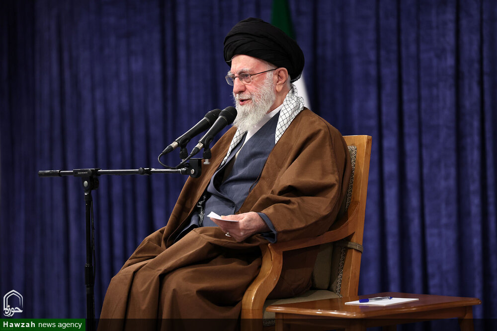 فیلم کامل بیانات رهبر انقلاب در دیدار قهرمانان و مدال‌آوران ورزشی و المپیادهای علمی جهانی