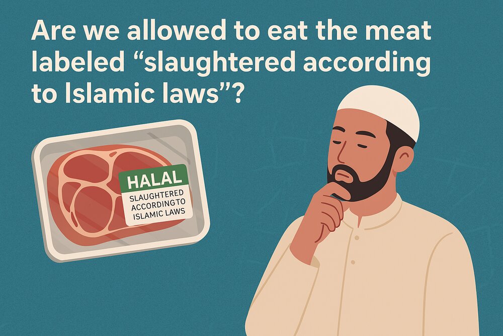 Are we allowed to eat the meat labled “slaughtered according to Islamic laws”?