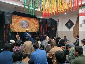 تصاویر/ برگزاری جلسه هفتگی هیأت خدام‌المهدی (ع) کاظمیه یزد