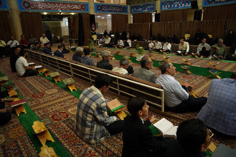 تصاویر/ برگزاری سی‌امین کرسی تلاوت نسیم انس