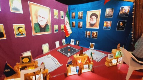 تصاویر/ بازدید امام جمعه مراغه از نمایشگاه طرح اسوه بسیج  برادران مراغه