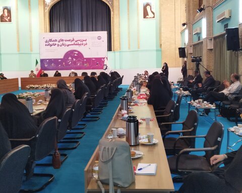 تصاویر/ نشست بررسی فرصت های همکاری در دیپلماسی زنان و خانواده