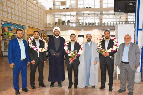 تصاویر/ استقبال مدیرکل اوقاف استان یزد از گروه وارثین