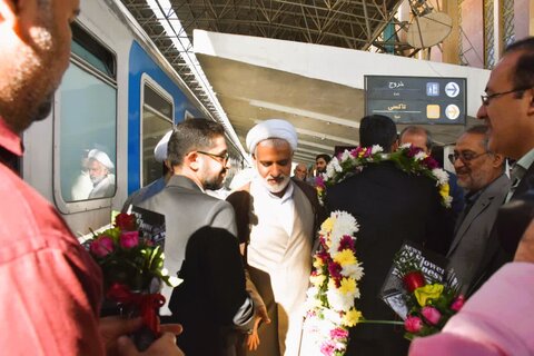 تصاویر/ استقبال مدیرکل اوقاف استان یزد از گروه وارثین