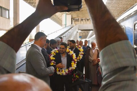 تصاویر/ استقبال مدیرکل اوقاف استان یزد از گروه وارثین