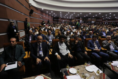 تصاویر / افتتاحیه همایش بین‌المللی ساخت، بازسازی و توسعه عتبات عالیات در گذر تاریخی در اصفهان