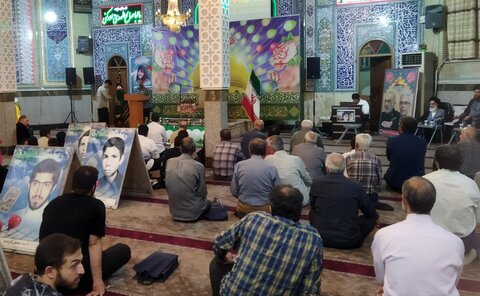 تصاویر/ مراسم بزرگداشت شهدای اقتدار در مسجد جامع احباب الحسین(ع)