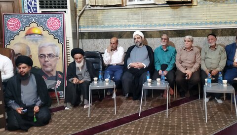 تصاویر/ مراسم بزرگداشت شهدای اقتدار در مسجد جامع احباب الحسین(ع)