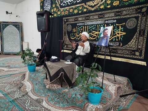 تصاویر/ مراسم هیئت هفتگی در مدرسه علمیه امام صادق (ع) نقده