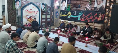 تصاویر/  محفل سه شنبه های قرآنی در مدرسه علمیه امام رضا (ع) میاندوآب