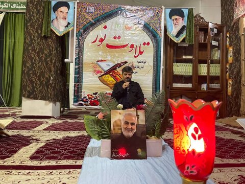 تصاویر/  محفل سه شنبه های قرآنی در مدرسه علمیه امام رضا (ع) میاندوآب