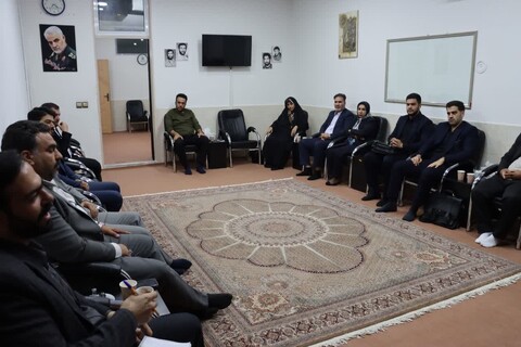 دیدار امام جمعه ماهدشت با جمعی از حقوق‌دانان شهر ماهدشت