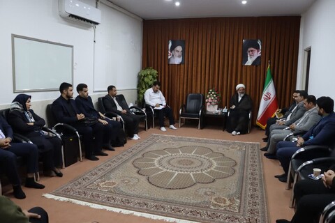 دیدار امام جمعه ماهدشت با جمعی از حقوق‌دانان شهر ماهدشت