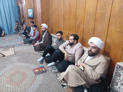 تصاویر/ درس اخلاق طلاب مدرسه علمیه آیت الله نمازی خوی