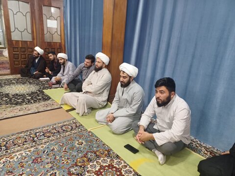 تصاویر/ درس اخلاق طلاب مدرسه علمیه آیت الله نمازی خوی