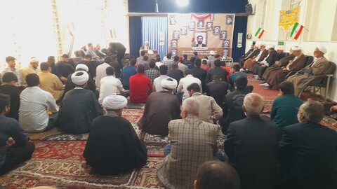 تصاویر/ یادواره روحانی شهید علیرضا ولیزاده در شهرستان بناب