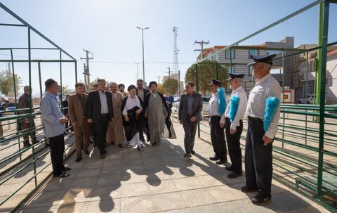 تصاویر/تشرف نماینده آیت الله سیستانی به زیارت امامزاده محمد عابد (ع) در اراک