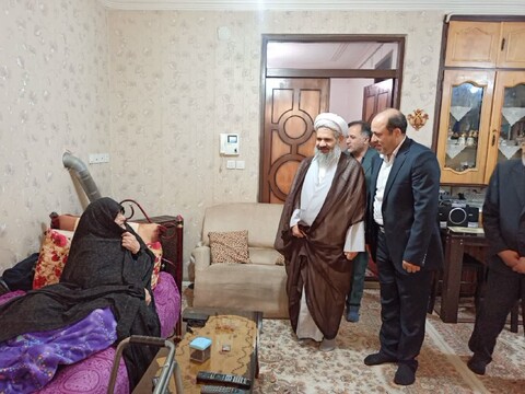تصاویر/ دیدار امام جمعه مراغه با والدین معظم شهدا و ایثارگران