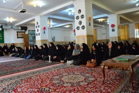 تصاویر/ جلسه توجیهی طرح " بی تا " در مدرسه علمیه الزهرا (س) خوی