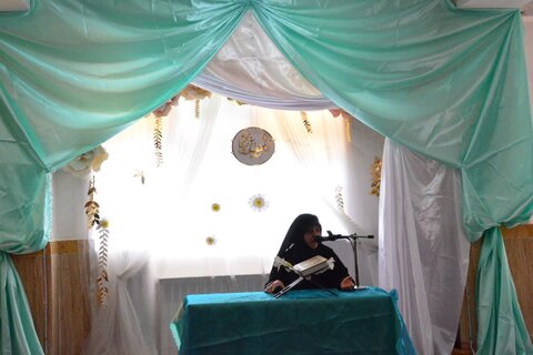 تصاویر/ جلسه توجیهی طرح " بی تا " در مدرسه علمیه الزهرا (س) خوی