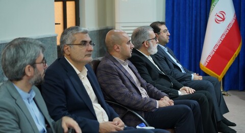 تصاویر/ دیدار معاون علمی و فناوری رئیس‌جمهور با نماینده ولی‌فقیه در بوشهر
