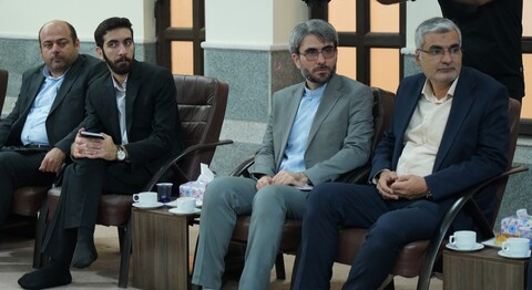 تصاویر/ دیدار معاون علمی و فناوری رئیس‌جمهور با نماینده ولی‌فقیه در بوشهر