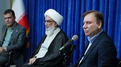 تصاویر/ دیدار معاون علمی و فناوری رئیس‌جمهور با نماینده ولی‌فقیه در بوشهر