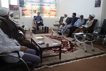 تصاویر/ اجلاسیه معاونین اجرایی مدارس علمیه استان هرمزگان