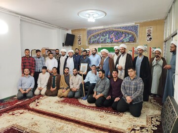 تصاویر/ پاسداشت مقام والای طلبه شهید علی صالحی در خمین