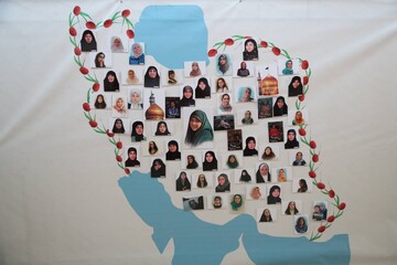 تصاویر/ گرامیداشت نخستین شهیده ایرانی جبهه مقاومت