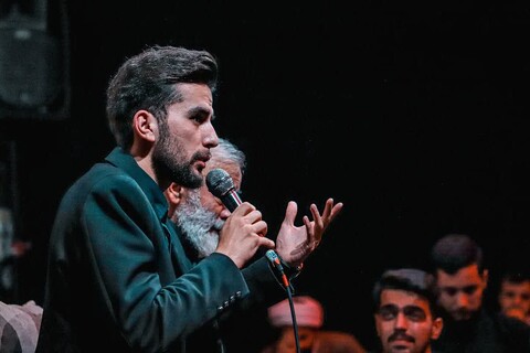 تصاویر/ هیئت هفتگی حسین جان ارومیه