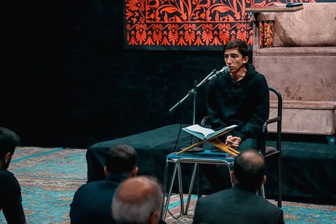 تصاویر/ هیئت هفتگی حسین جان ارومیه